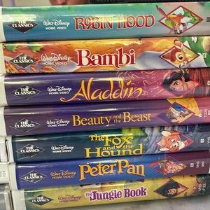 Lot of Disney movies all Black diamond or masterpiece collection